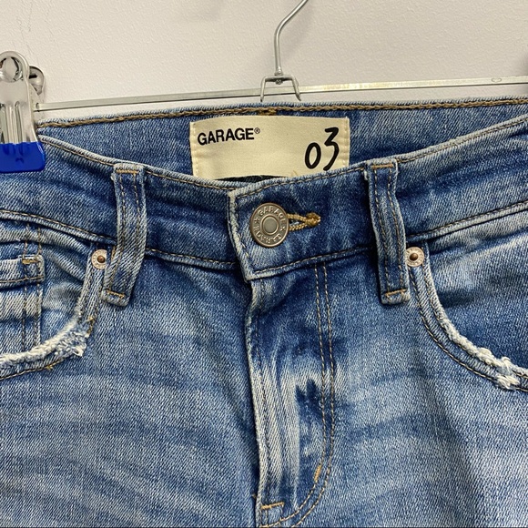 DISTRESSED ANKLE JEANS - Picture 7 of 11